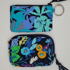 2 Vera Bradley Zip ID Case Wallets
